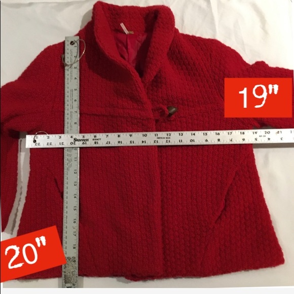 Free People Cute red jacket - Picture 4 of 8